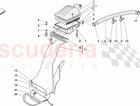 Photo of KOMPLETTER LUFTEINLASS AUF DER RECHTEN SEITE…