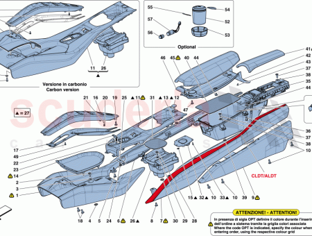 Photo of UNTERER TEIL DER MITTELKONSOLENBR CKE…
