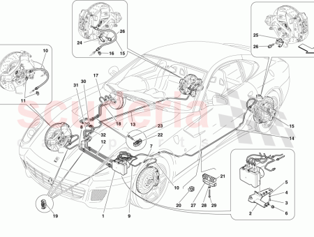 Photo of BREMSLEITUNG VON DER HINTEREN BREMSPUMPE ZUM ANSCHLUSS…