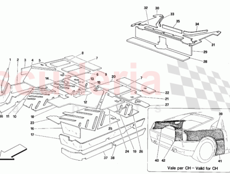 Photo of ZENTRALVERKLEIDUNG ISOLIERUNG UNTER DER HECKSCHEIBE…