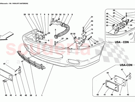 Photo of STOSSSTANGE VORNE KOMPLETT GRILL…