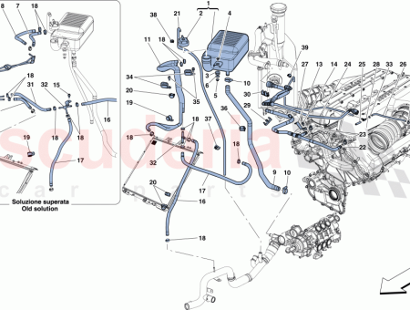 Photo of 3 WEGE VERSCHRAUBUNG KOMPLETT MIT HALTERUNG…