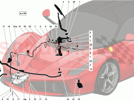 Photo of WINDSCHUTZSCHEIBE SCHEINWERFER WASCHFL SSIGKEITSBEH LTER…