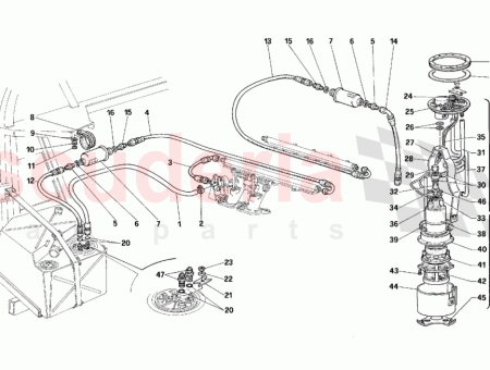 Photo of LEITUNG VOM FILTER ZUR RECHTEN SEITENRINNE…