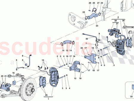 Photo of BREMSSATTEL HINTEN LINKS MIT BEL GEN…