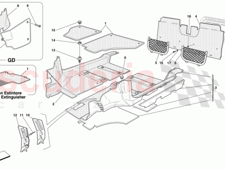 Photo of KOMPLETTER LINKER BODENTEPPICH G LTIG F R GD…