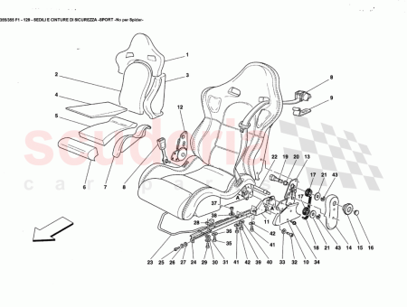 Photo of KOMPLETT SCHMAL LINKER SEITENSITZ…