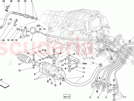 Photo of KOMPLETTER F1 GETRIEBESYSTEM KOMPONENTENSATZ…