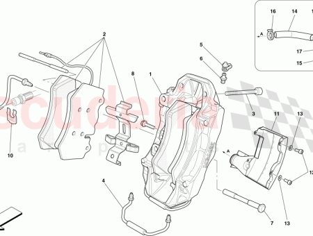 Photo of VORDERES POLSTERSET MIT FEDER…