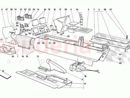 Photo of HANDBREMSKONSOLE KOMPLETT…