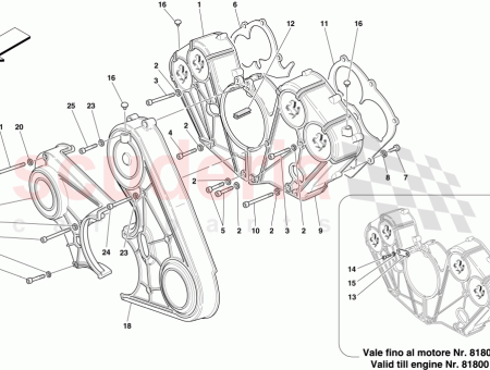 Photo of KOMPRESSOR ALTERNATOR RIEMENABDECKUNG…