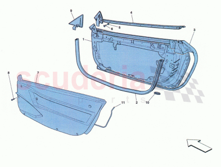 Photo of KOMPLETTE T RVERKLEIDUNG RECHTS…