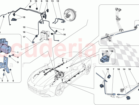 Photo of BREMSLEITUNG VON DER ABZWEIGUNG ZUM LINKEN HECKMODUL…
