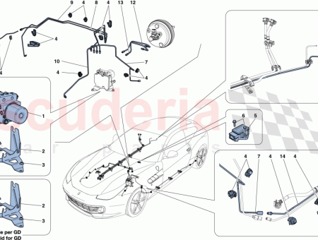 Photo of BREMSLEITUNG ZU LINKEM ANSCHLUSS VORNE…