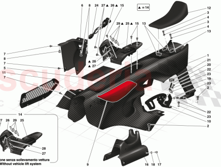 Photo of BEDIENFELD DER MITTELTUNNELKONSOLE…