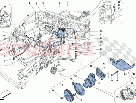 Photo of HALTERUNG F R SERVOLENKUNGSFL SSIGKEITSBEH LTER…
