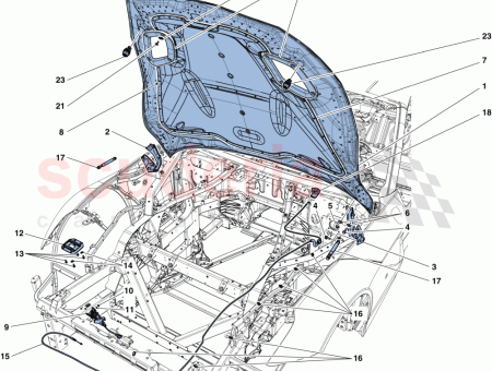 Photo of DECKEL ENTRIEGELUNG BOWDENZUG…