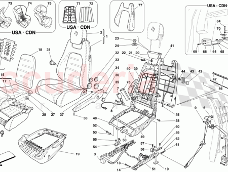 Photo of KOMPLETTER MANUELLER FAHRERSITZ…