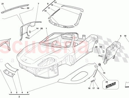 Photo of KOMPLETT HINTEN RH FENDER…