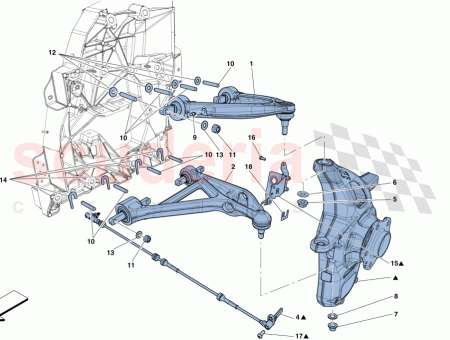 Photo of KOMPLETTES FRONTTEIL RECHTE SEITE GELENKHALTERUNG…
