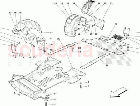 Photo of VORDERER TEIL DES FLACHEN UNTERBODENS…