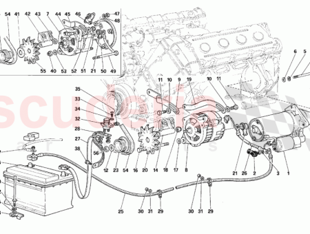 Photo of GENERATORHALTERUNG…