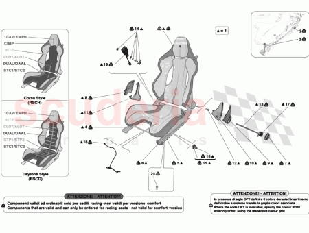 Photo of KOMPL LH RACING SEAT…