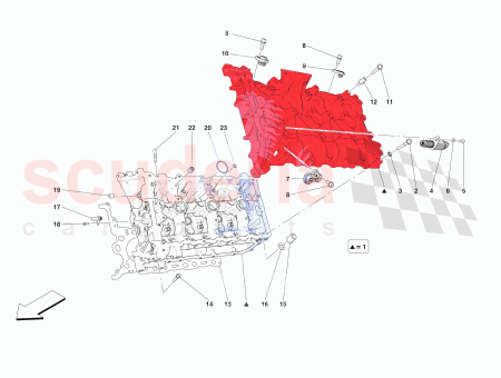 Photo of LINKER ZYLINDER LINKER KOPFDECKEL…