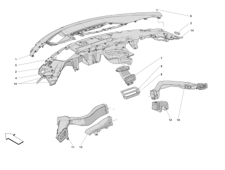 Photo of KOMPL UNTERBAU DER DEFROSTER EINFASSUNG…