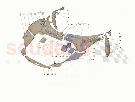 Photo of KOMPLETTE LINKE SEITE WINDSCHUTZSCHEIBENABLAGE…