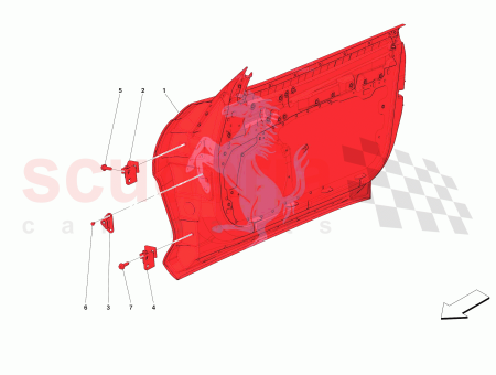 Photo of KOMPLETTE SEITLICHE T R AUF DER LINKEN SEITE…