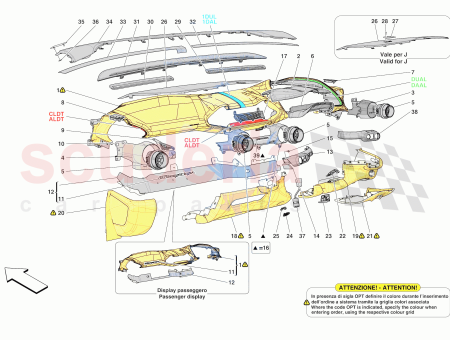 Photo of OBERER TEIL DES ARMATURENBRETTS…