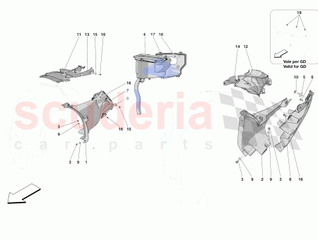 Photo of COMPL LH OBERER SEITLICHER LUFTKANAL…