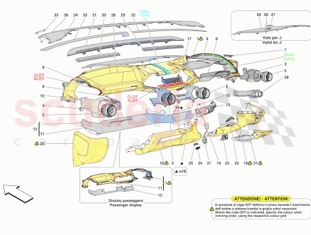 Photo of OBERER TEIL DES ARMATURENBRETTS…