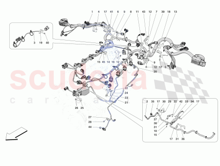 Photo of KOMPLETT EINSPRITZKABEL BEFESTIGUNGSB GEL…