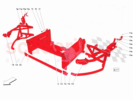Photo of KOMPLETTES SUBCHASSIS VORNE…