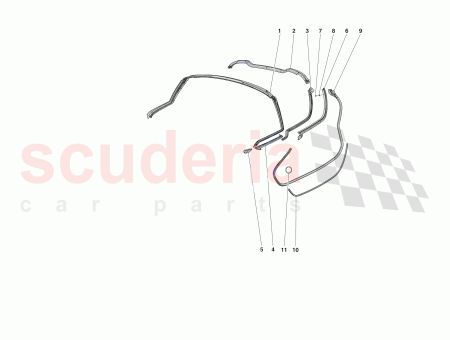 Photo of RECHTE SEITE INNENFENSTERABSTREIFER DICHTUNG…