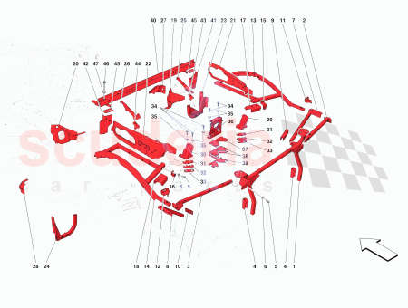 Photo of KOMPLETT LINKE SEITE HINTERE FLANKENHALTERUNG…