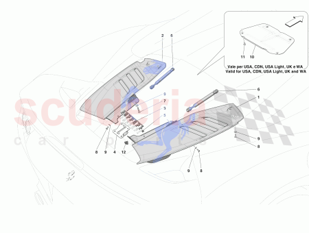Photo of KOMPLETTES ENTL FTUNGSGITTER RECHTS IM MOTORRAUMDECKEL…