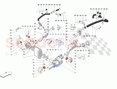 Photo of KOMPLETTES ROHR F R DEN RECHTEN KATALYSATOR…