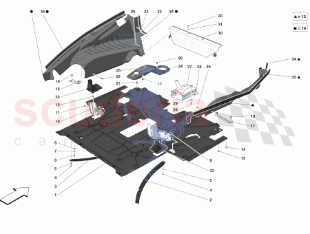 Photo of KOMPLETTES KOSMETISCHES SCHILD F R DEN UNTERBODEN DES…
