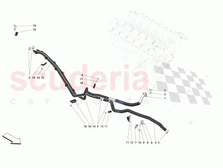 Photo of WASSERR CKLAUFSCHLAUCH VORNE…