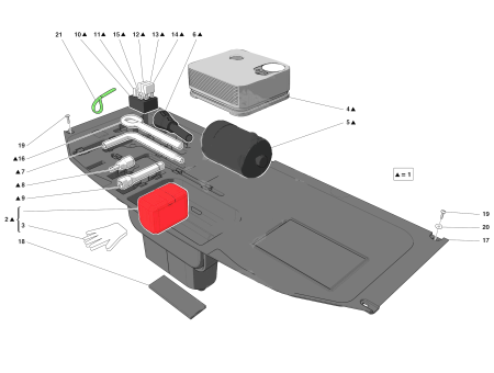 Photo of KOMPLETTE WERKZEUGABLAGE…