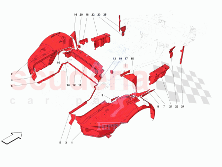 Photo of LOWER FRONT ELEMENT OF LH LATERAL SUBSTRUCTURE…