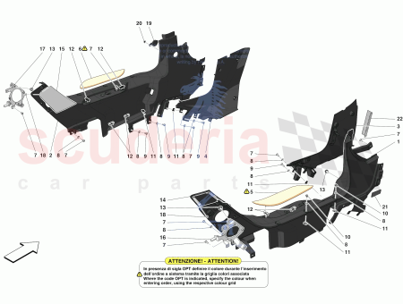Photo of COMPL RH MIDRANGE SPEAKER FASTENER BRACKET…