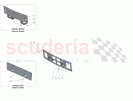 Photo of VORDERE KENNZEICHENHALTERUNG…