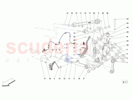 Photo of RECHTE SEITE HECKGELENKHALTERUNG…
