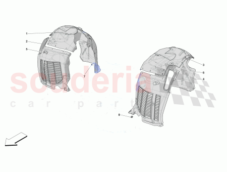 Photo of VORDERRADKASTEN LINKE SEITE HINTERTEIL…