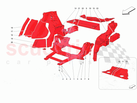 Photo of RH HINTERE BREMSSCHLAUCHHALTERUNG…