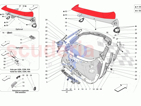 Photo of VERKLEIDUNG DER OBEREN HECKKLAPPENFENSTERABDECKUNG…